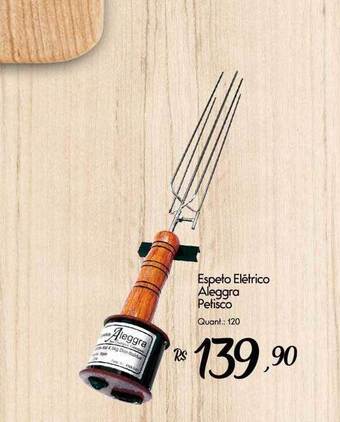 Giassi Supermercados Espeto Elétrico Aleggra Petisco oferta