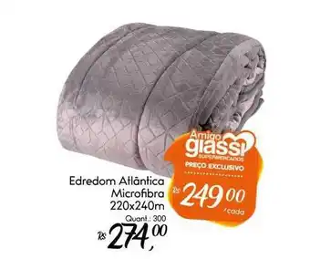 Edredom Atlantica Microfibra 220x240m