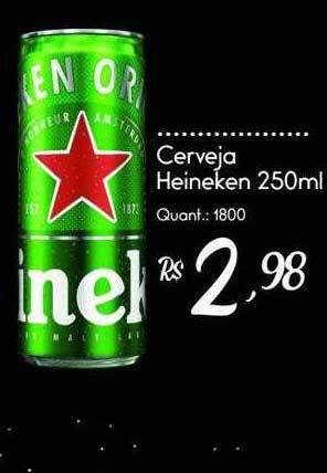 Giassi Supermercados Cerveja Heineken oferta