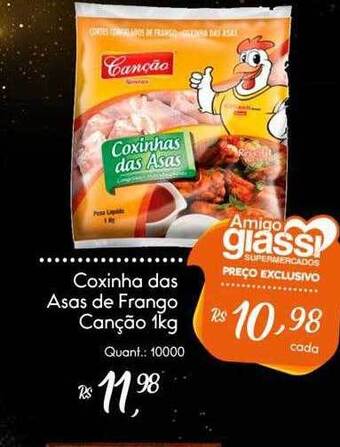 Giassi Supermercados Coxinha Das Asas De Frango Canção oferta