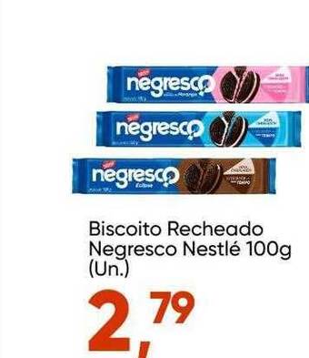 Imec Supermercados Biscoito Recheado Negresco Nestlé oferta