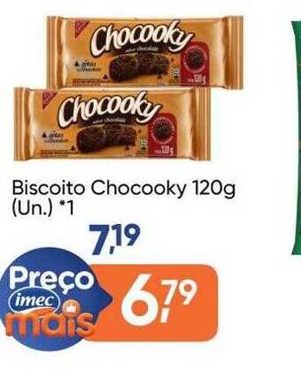 Imec Supermercados Biscoito Chocooky oferta