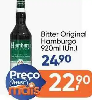 Imec Supermercados Bitter Original Hamburgo oferta