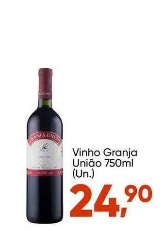 Imec Supermercados Vinho Granja União oferta
