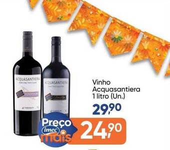 Imec Supermercados Vinho Acquasantiera oferta