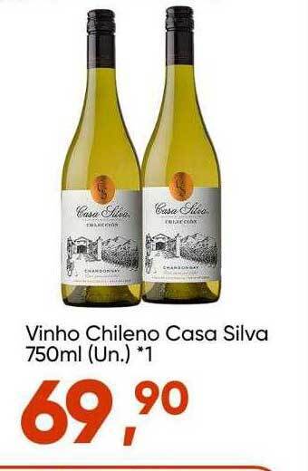 Imec Supermercados Vinho Chileno Casa Silva oferta