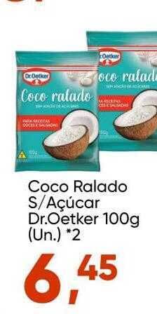 Imec Supermercados Coco Ralado S Açúcar Dr.oetker oferta