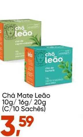 Imec Supermercados Chá Mate Leão oferta
