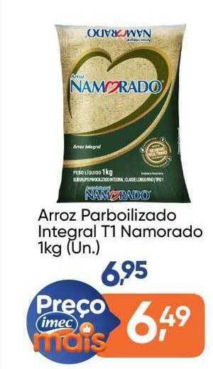 Imec Supermercados Arroz Parboilizado Integral T1 Namorado oferta