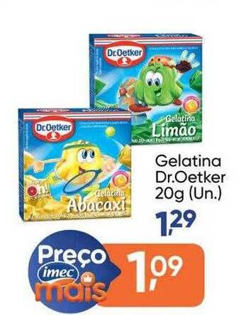 Imec Supermercados Gelatina Dr.oetker oferta