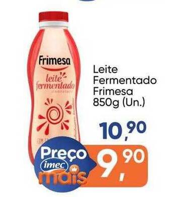 Imec Supermercados Leite Fermentado Frimesa oferta