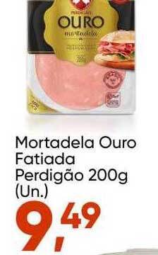 Imec Supermercados Mortadela Ouro Fatiada Perdigão oferta
