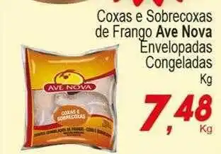 Villefort Atacadista Coxas E Sobrecoxas De Frango Ave Nova Envelopadas Congeladas oferta