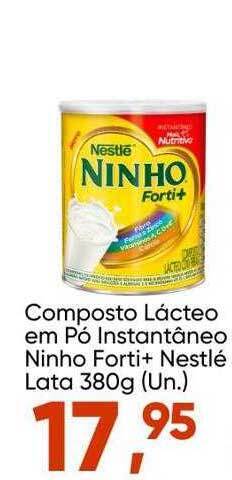 Imec Supermercados Composto Lácteo Em Pó Instantâneo Ninho Forti+ Nestlé Lata oferta