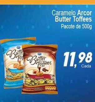 Caramelo Arcor Butter Toffees