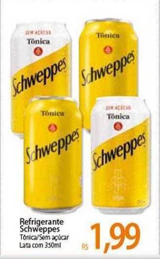 Atacadão Refrigerante Schweppes oferta