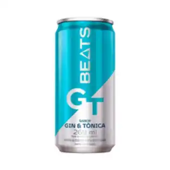 Supermercados Pague Menos Bebida ice beats gin & tônica lata 269ml oferta