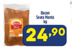 Arena Atacado Bacon Seara Manta 1kg oferta