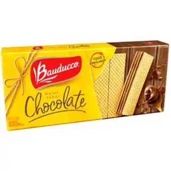 Biscoito bauducco wafer chocolate 140 g