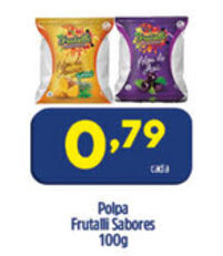 Arena Atacado Polpa Frutalli Sabores 100g oferta