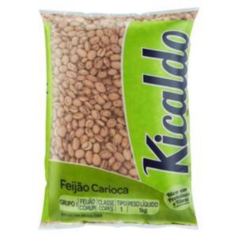 Big Box Feijão carioca kicaldo 1kg oferta