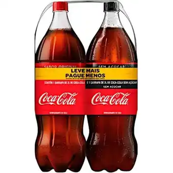Rede Top Kit 1 coca-cola + 1 coca-cola zero 2l oferta