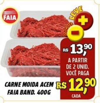 Carne Moida Acem Faia Band. 400g