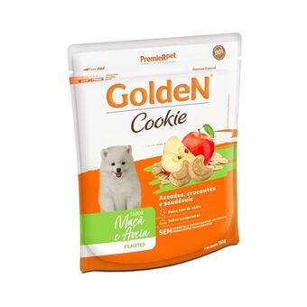Petz Biscoito golden cookie para cães filhotes sabor maçã e aveia 350g oferta