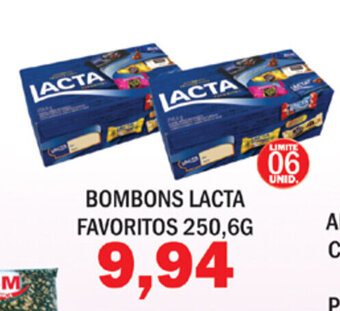 Supermercados Mendonça Bombons Lacta Favoritos 250.6g oferta