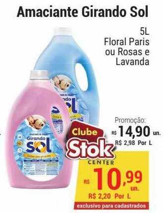 Stok Center Amaciante Girando Sol oferta