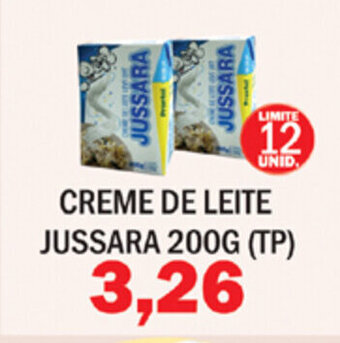 Supermercados Mendonça Creme de Leite Jussara TP 200g oferta