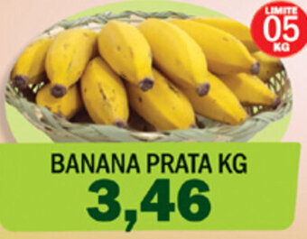 Supermercados Mendonça Banana Prata 1kg oferta