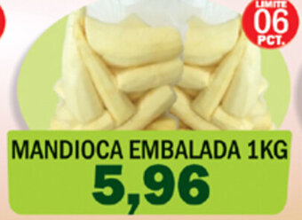 Supermercados Mendonça Mandioca Embalada 1kg oferta