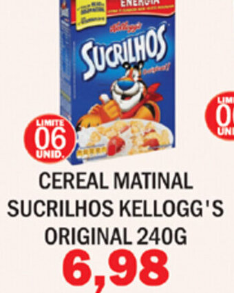 Cereal matinal Sucrilhos Kellogg's Original 240g