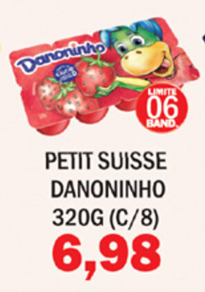 Petit Suisse Danoninho 320g c/8