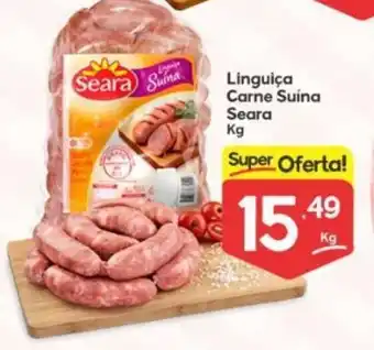 Supermercados Princesa Linguica Carne Suina Seara 1kg oferta