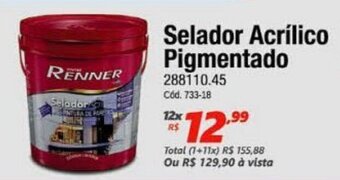 Lojas Becker Selador Acrilico Pigmentado oferta