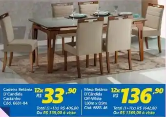 Cadeira Betania D'Candida Castanho