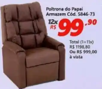 Poltrona do Papai Armazem