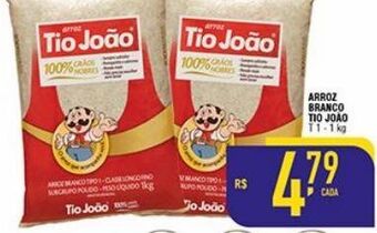 Mercantil Rodrigues Arroz branco tio joão oferta