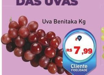 Tonin Superatacado Uva benitaka kg oferta