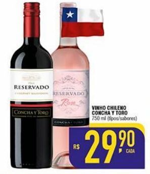 Mercantil Rodrigues Vinho chileno concha y toro oferta