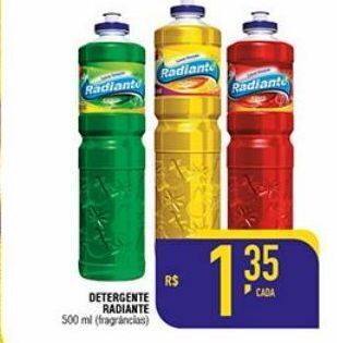 Detergente radiante
