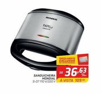 GBarbosa Sanduicheira mondial oferta