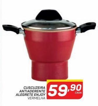 GBarbosa Cuscuzeira antiaderente alegrete enjoy oferta