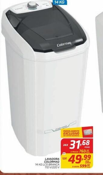 GBarbosa Lavadora colormaq oferta