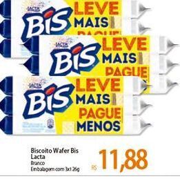 Atacadão Biscoito Wafer Bis Lacta oferta