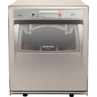 Novo Mundo Lava louças brastemp ative 8 serviços, 5 ciclos compacta com ciclo pesado, prata - blf08as oferta