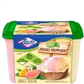 Extrabom Supermercados Sorvete zecas 1,5l frutas tropicais oferta