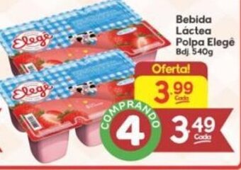 Bebida lactea Polpa Elege 540g
